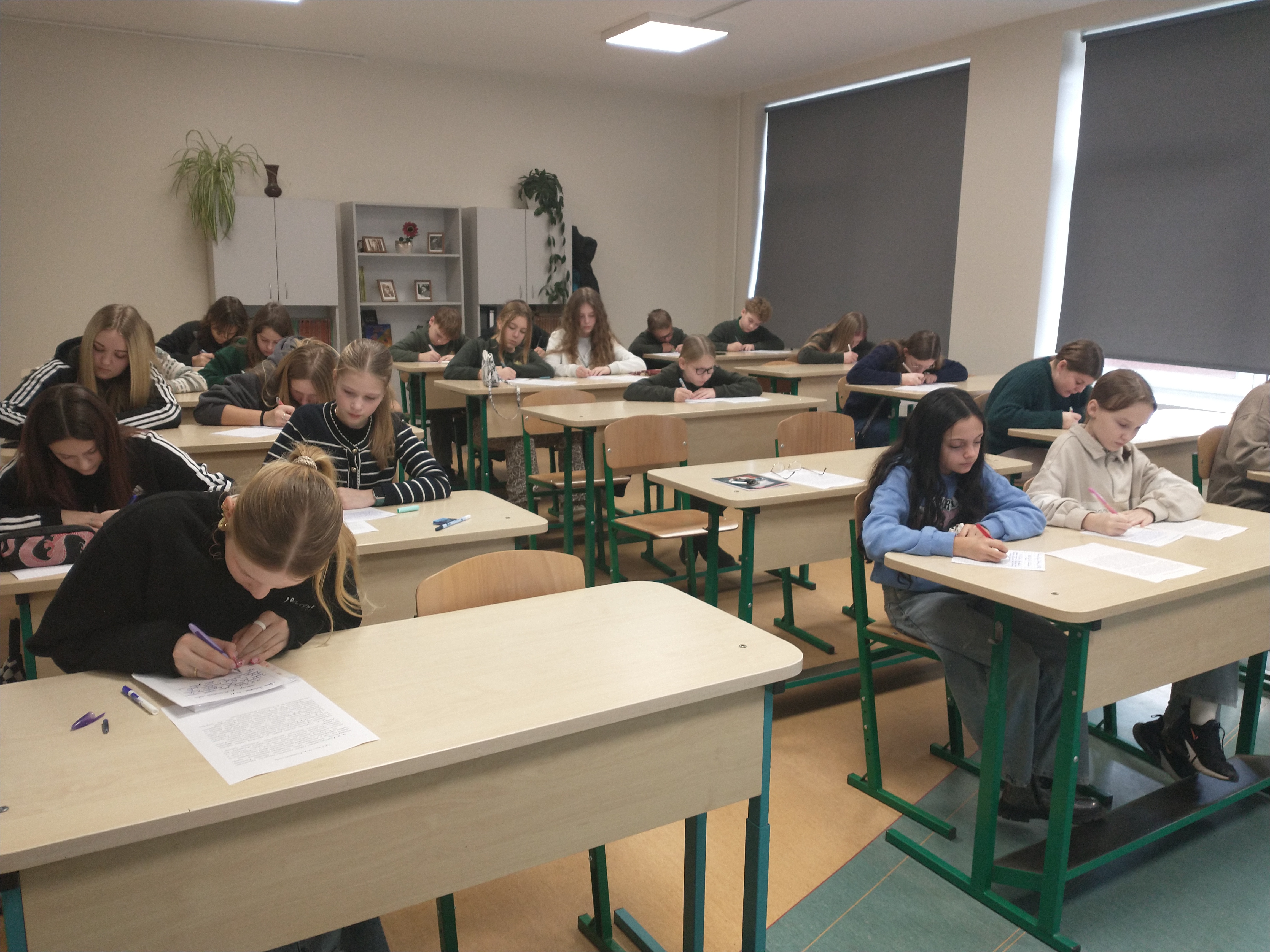 Dailaus rašto konkursas ,,Žąsies plunksna“
