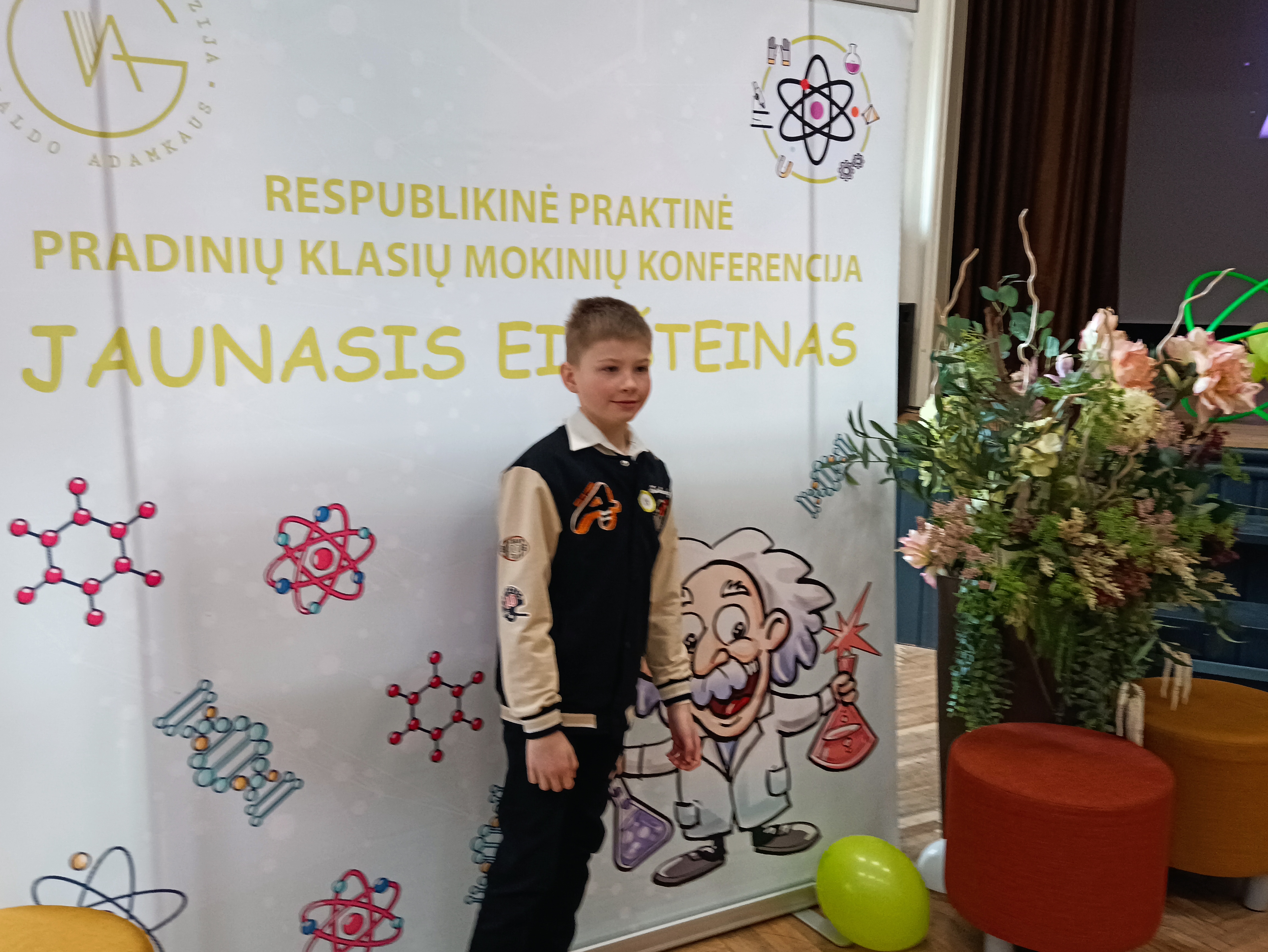 Šalies konferencijoje „Jaunasis Einšteinas“