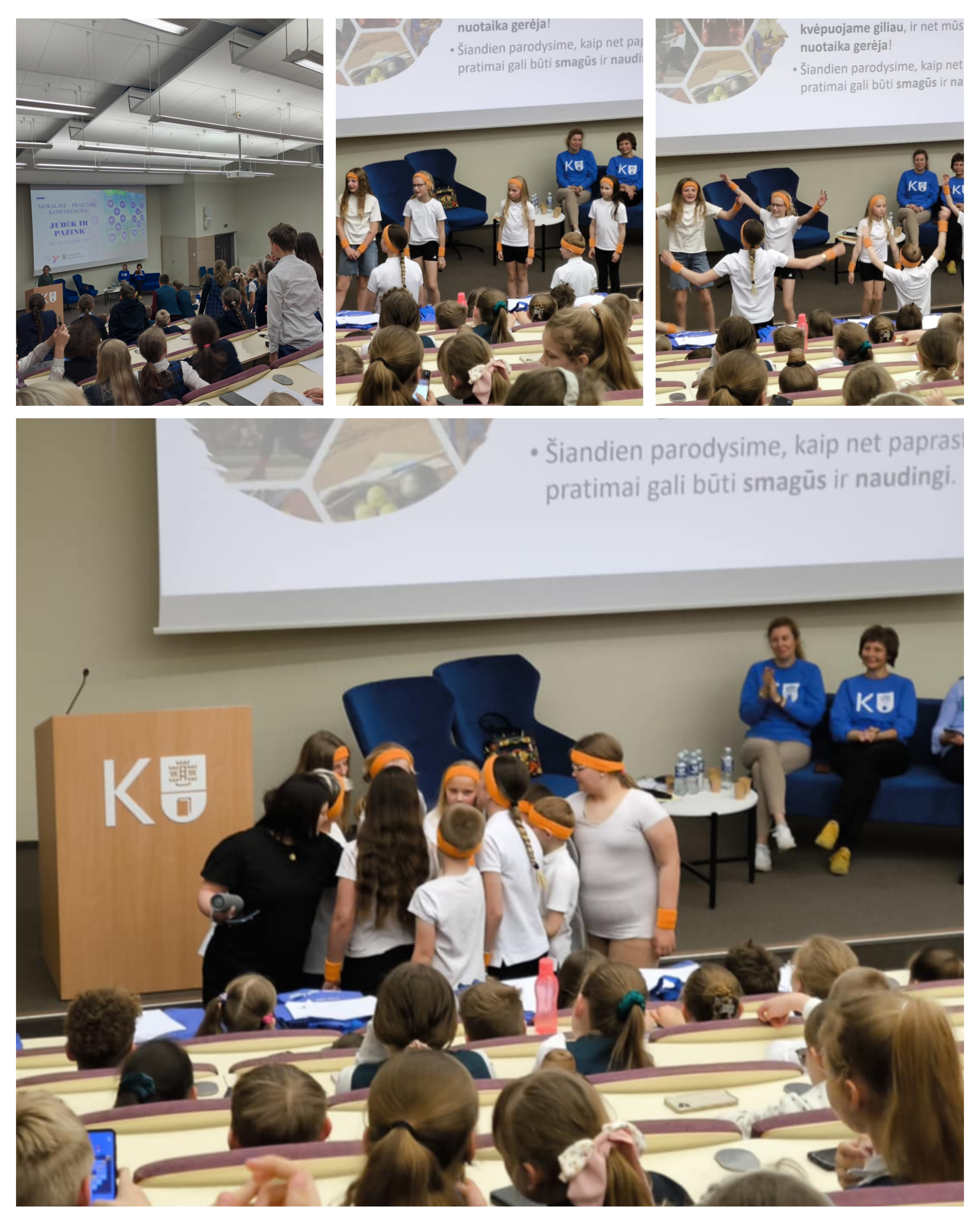KU projektas ,,Judėk ir pažink”
